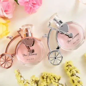 عطر إبداعي بتصميم دراجة هوائية، ماء عطر فاخر برائحة الزهور والفواكه، عطر أصلي طويل الأمد، هدية رومانسية، بخاخ عطر كهدية